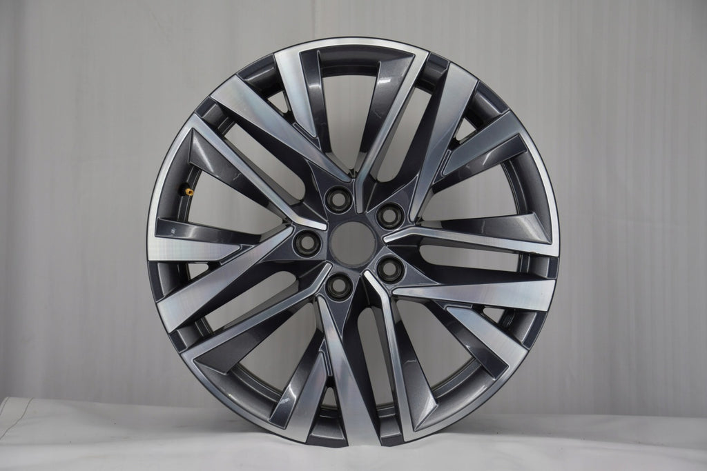 1x Alufelge 18 Zoll 7.5" 5x112 48ET Glanz 5E3601025BF Mg Octavia 5e3 Iv FEL7710694738ej