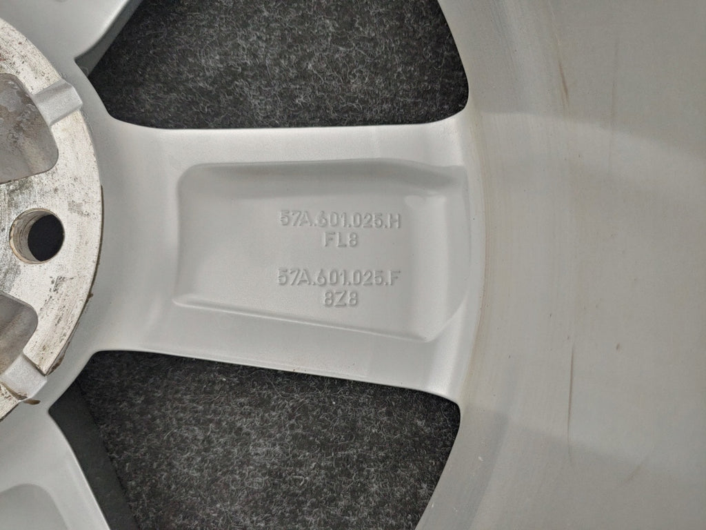 1x Alufelge 17 Zoll 7.0" 5x112 45ET Glanz Silber 57A601025 Skoda Karoq Rim Wheel FEL9825072886li