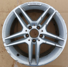 Load image into Gallery viewer, 1x Alufelge 17 Zoll 8.5" 5x112 58ET Glanz Silber A2044019702 Mercedes-Benz W204 FEL6646245674rx