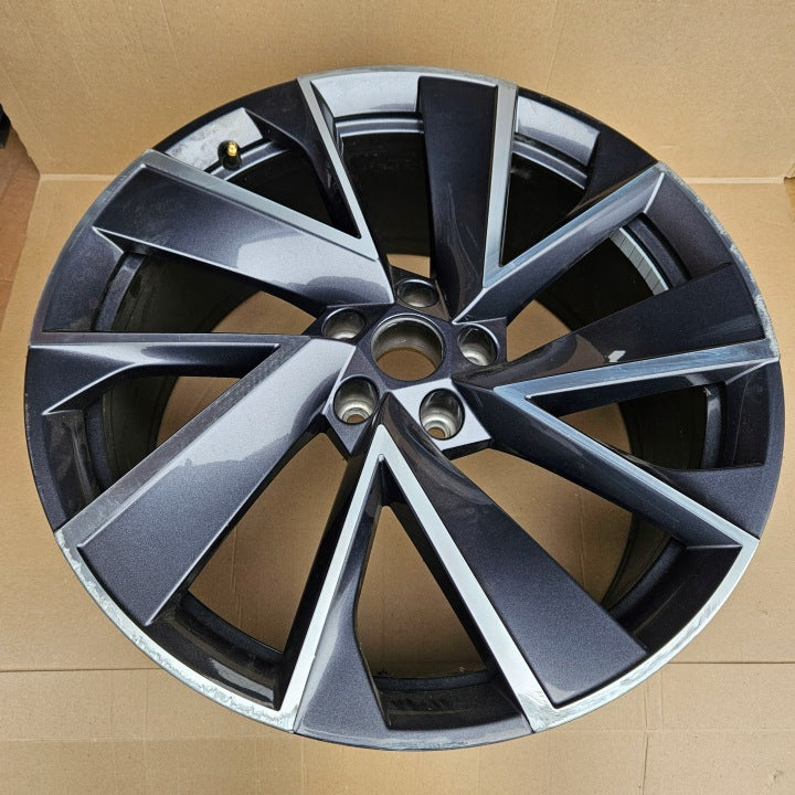 1x Alufelge 20 Zoll 9.0" 5x112 42ET Glanz 5LA601025T Mg Enyaq Rim Wheel FEL2397546507av