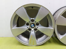 Load image into Gallery viewer, 4x Alufelge 17 Zoll 7.5" 5x120 43ET Matt Silber 6762001 BMW E60 Rim Wheel FEL3053993859yh