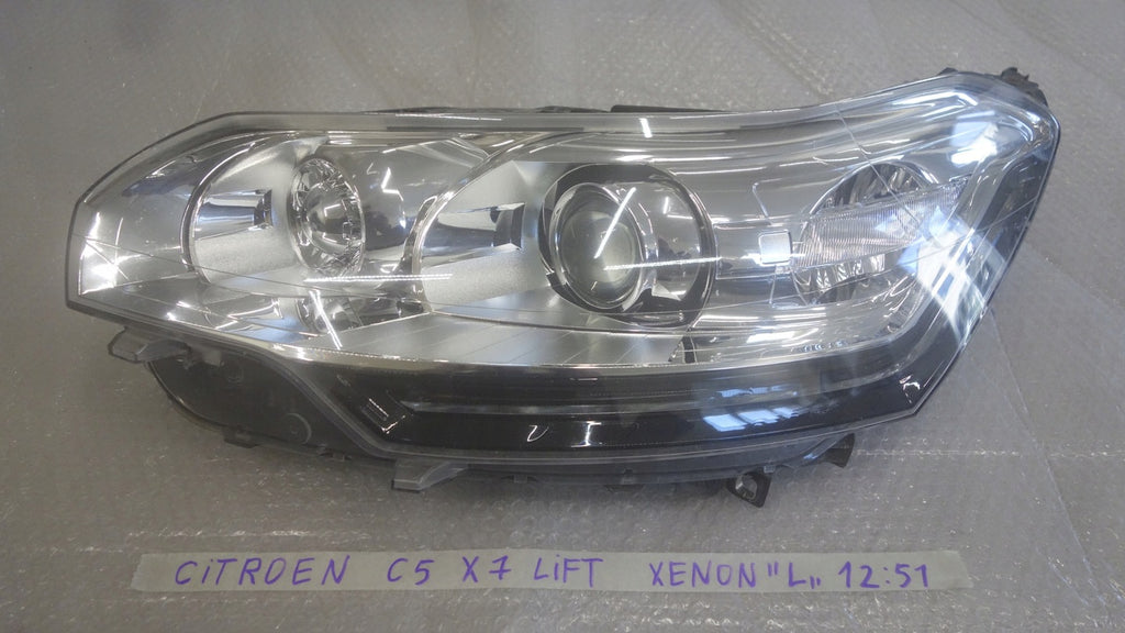 Frontscheinwerfer Citroën C5 III 9674399580 Xenon Links Scheinwerfer Headlight
