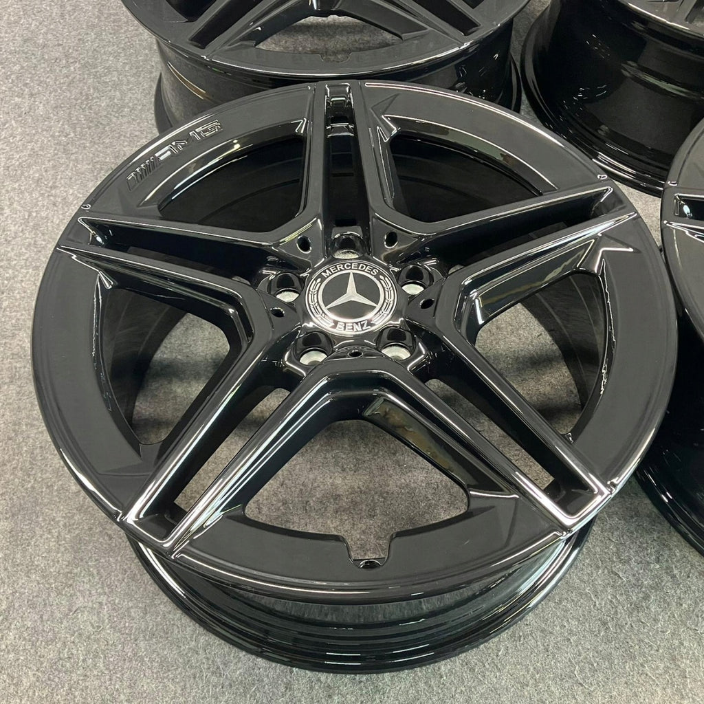 4x Alufelge 18 Zoll 7.5" 5x112 49ET A1774011500 Mercedes-Benz Cla Rim Wheel FEL2201203831cu