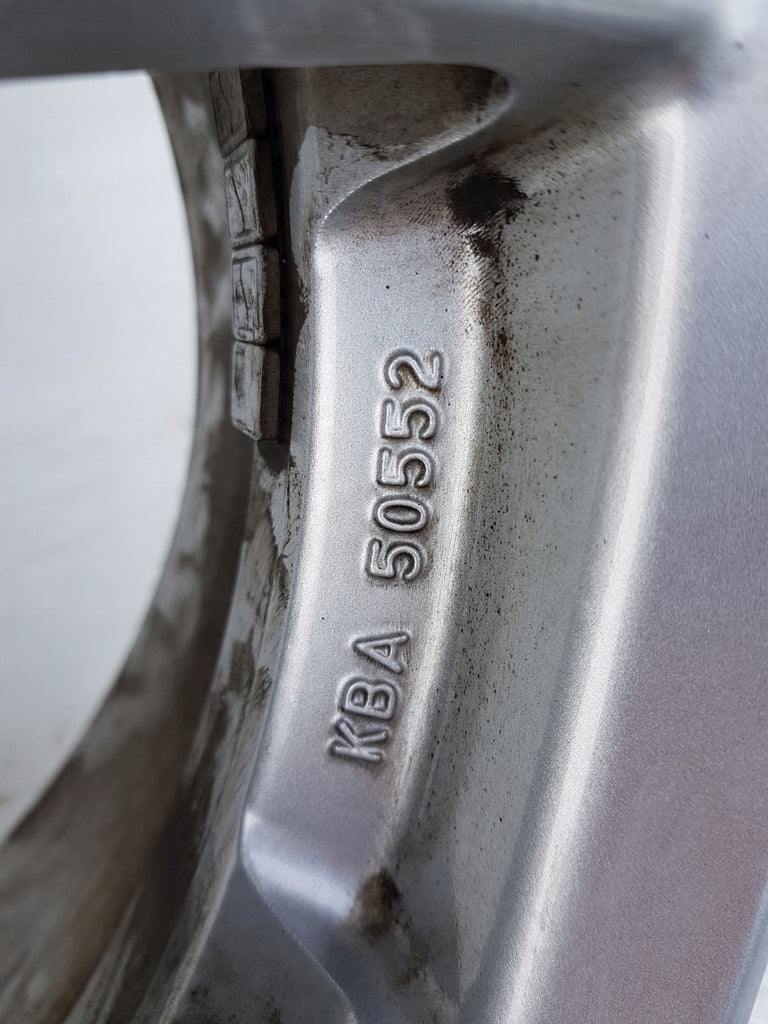 1x Alufelge 17 Zoll 7.5" 5x108 55ET Glanz Schwarz KBA50552 Opel Xc70 Xc60