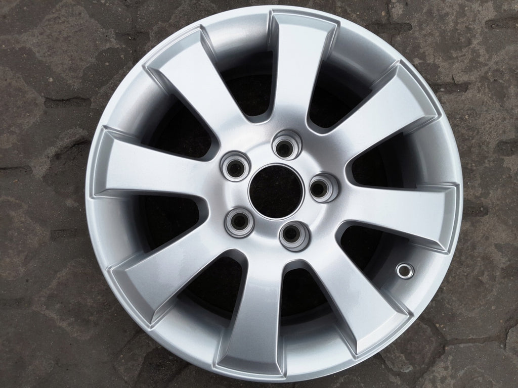1x Alufelge 15 Zoll 6.5" 5x110 35ET Glanz Silber Opel Meriva Rim Wheel FEL6119332885he