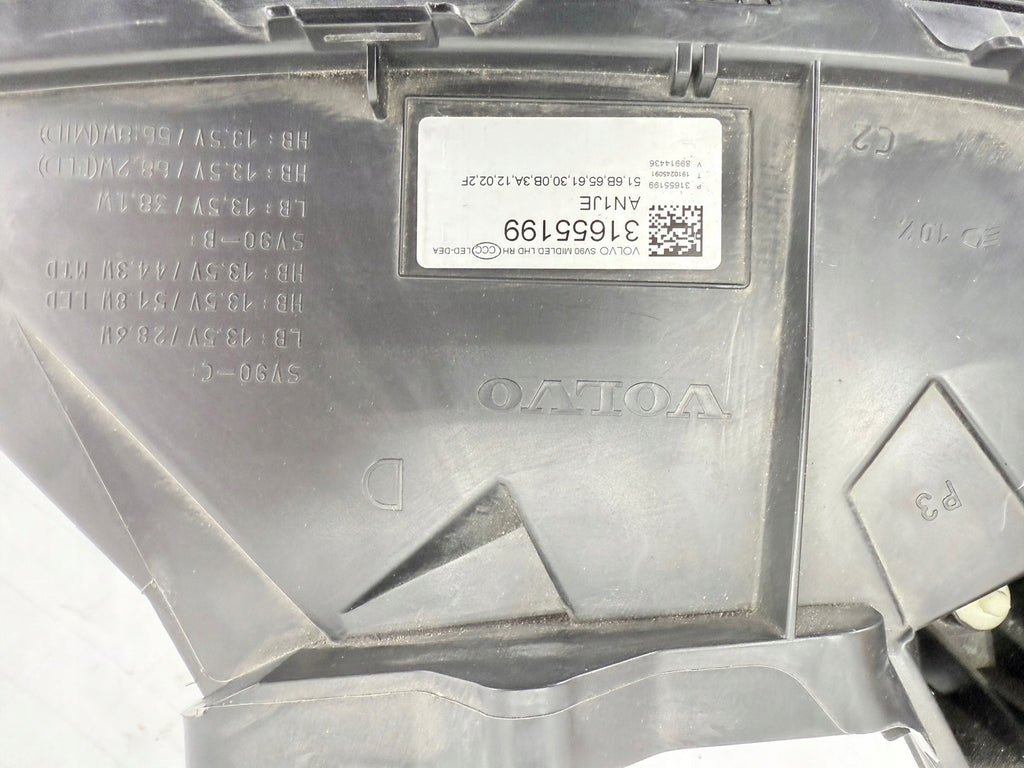 Frontscheinwerfer Volvo V90 31655199 89914436 Rechts Scheinwerfer Headlight SCH3099751591lo