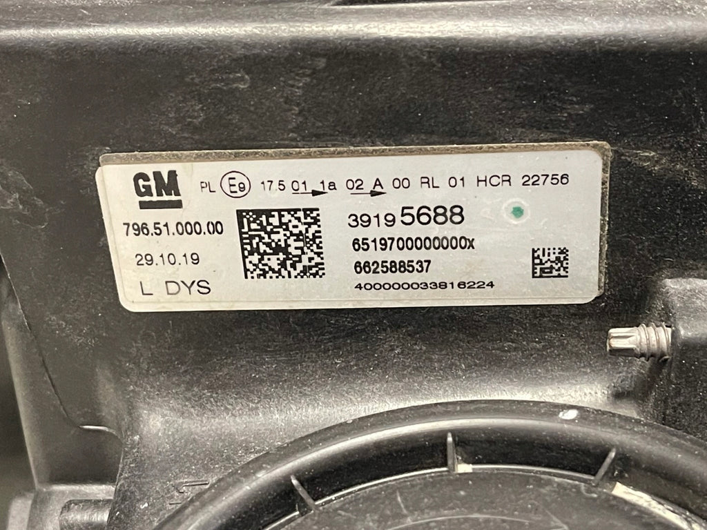 Frontscheinwerfer Opel Astra 39195688 39195689 Ein Satz Scheinwerfer Headlight SCH7531282598va