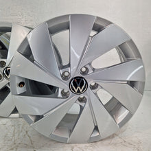 Laden Sie das Bild in den Galerie-Viewer, 4x Alufelge 17 Zoll 6.5" 5x112 46ET Glanz Silber 5H0601025B VW I Rim Wheel FEL8871597977bj