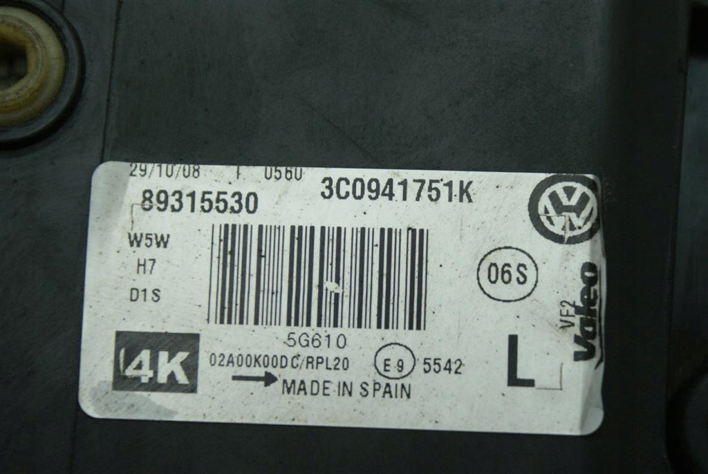 Frontscheinwerfer VW Passat 3C0941751K Xenon Ein Stück (Rechts oder Links) SCH4754180976ti