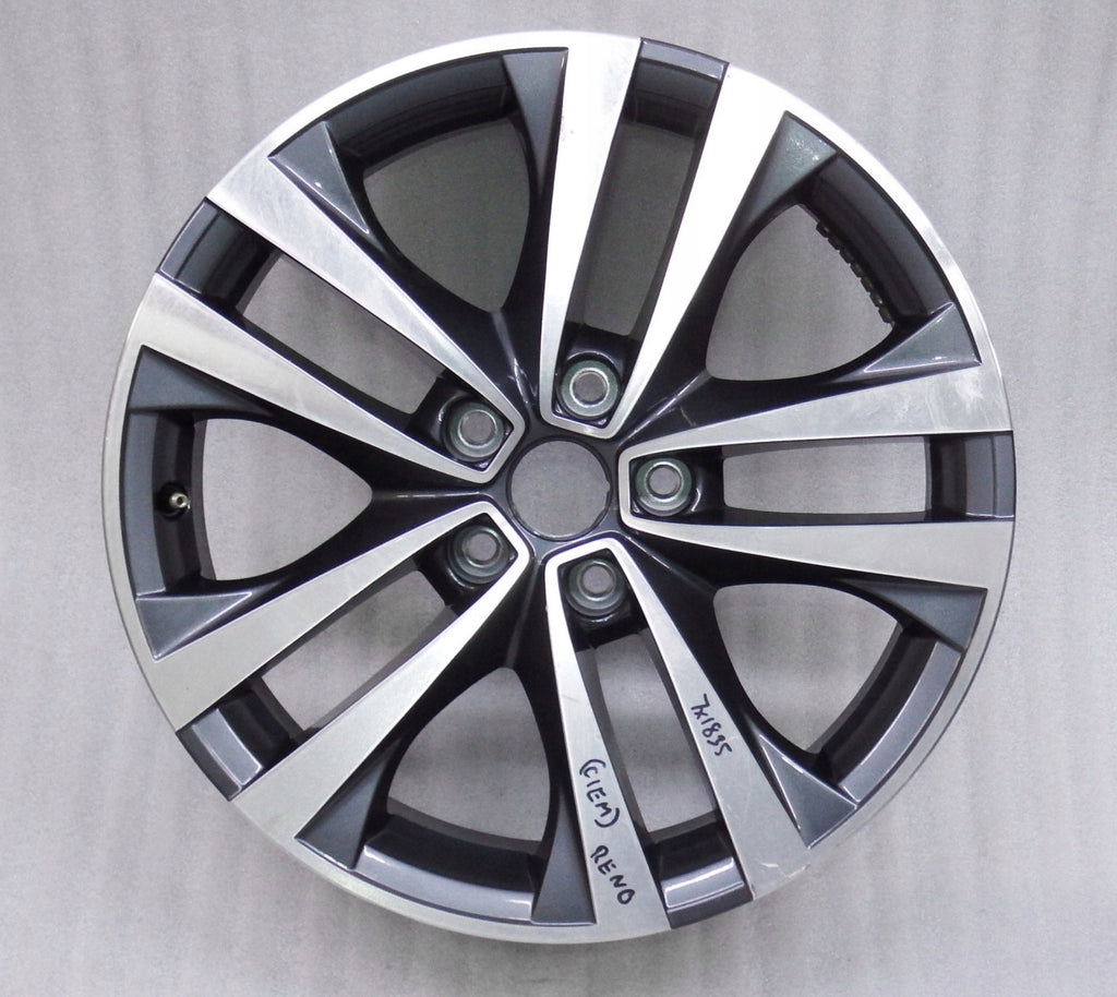 1x Alufelge 18 Zoll 7.0" 5x114.3 35ET Glanz Grau 403007351R Mg Koleos Rim Wheel FEL2942614076kn