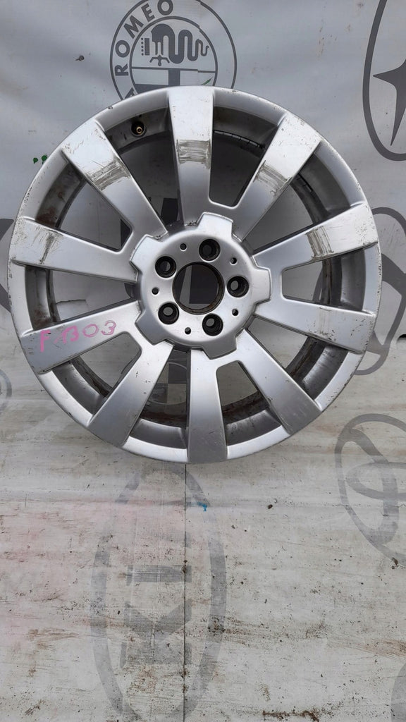 1x Alufelge 19 Zoll 7.5" 5x112 47ET Mercedes-Benz W204 Rim Wheel