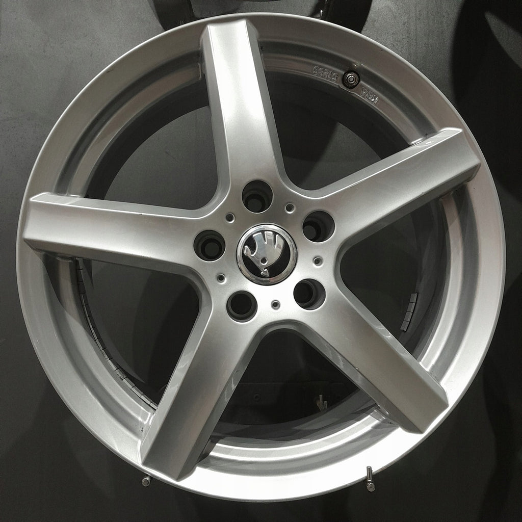 4x Alufelge 17 Zoll 7.0" 5x112 43ET KBA51285 Skoda Superb Iii Rim Wheel FEL7882445118mw