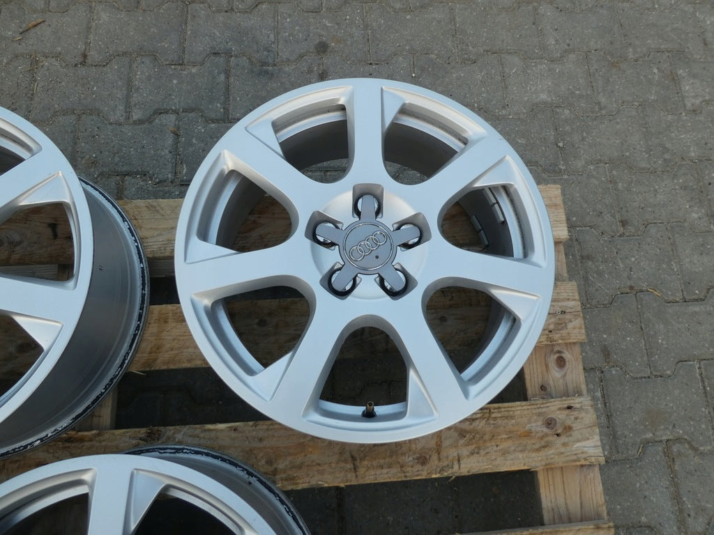 4x Alufelge 17 Zoll 7.0" 5x112 37ET Glanz Silber 8R0601025E Audi Rim Wheel FEL1650245957xe