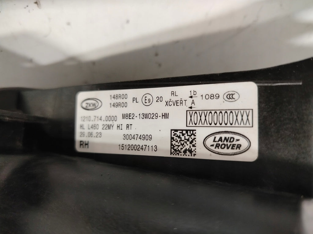 Frontscheinwerfer Land Rover Range I L460 M8E2-13W029-HM Full LED Rechts SCH4844996015xa