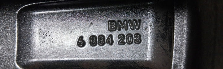 1x Alufelge 19 Zoll 9.0" 5x112 41ET Glanz Grau 6884203 BMW G16 G14 G15 Rim Wheel FEL8886585860mi