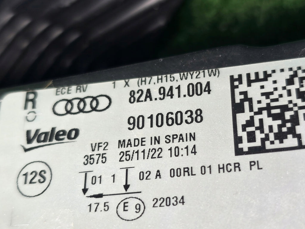 Frontscheinwerfer Audi A1 82A941004 Rechts Scheinwerfer Headlight SCH3869806762da