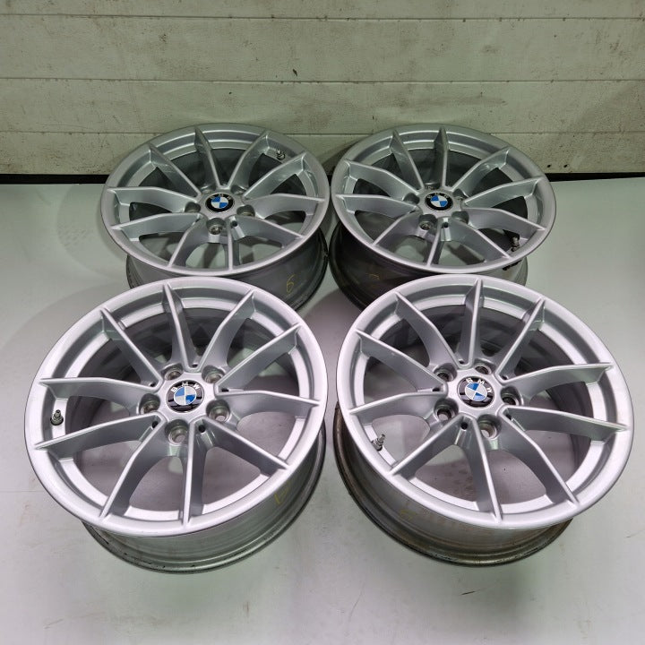4x Alufelge 16 Zoll 6.5" 5x112 22ET Glanz Grau 6883515 BMW G21 G20 Mg Rim Wheel FEL8600876044hh