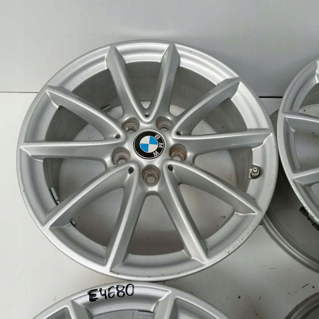 4x Alufelge 17 Zoll 7.5" 5x112 52ET Glanz Silber 6856061 BMW 2 F45 F46 Rim Wheel FEL4761581928qf