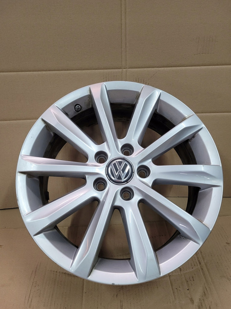 1x Alufelge 17 Zoll 6.5" 5x112 41ET Glanz Silber 3G0071497C VW Passat B8