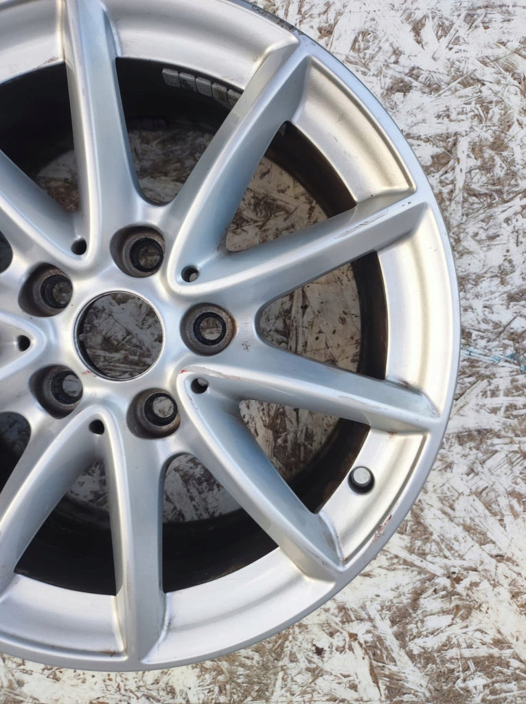 1x Alufelge 16 Zoll 7.0" 5x112 52ET Glanz Silber 6855080 BMW F45 F46 Rim Wheel