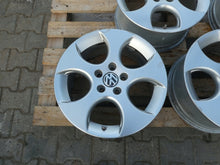 Load image into Gallery viewer, 4x Alufelge 17 Zoll 7.5" 5x112 51ET Glanz Silber 1K0601025AC VW Rim Wheel FEL7301231187hn