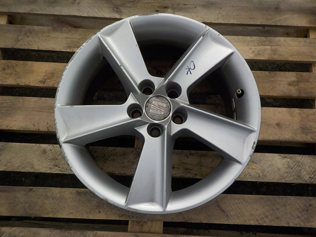 1x Alufelge 16 Zoll 7.0" 5x100 43ET 6J0601025 Seat Ibiza Iv Rim Wheel