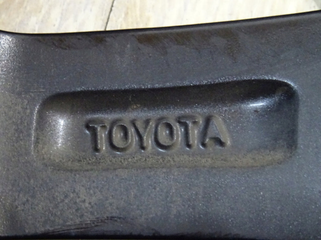 1x Alufelge 16 Zoll 6.0" 5x100 50ET Glanz Schwarz PW457-0D004 Toyota 4 Yaris