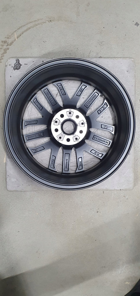 1x Alufelge 18 Zoll 6.5" 5x112 41ET Matt Graphit 6898046 BMW X1 Mini Rim Wheel FEL4634204465sa