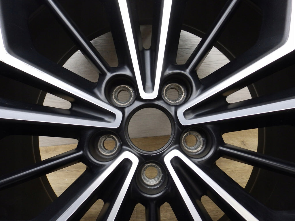 1x Alufelge 18 Zoll 8.0" 5x108 55ET Matt Schwarz JX7C-1007-H1 Ford Mondeo