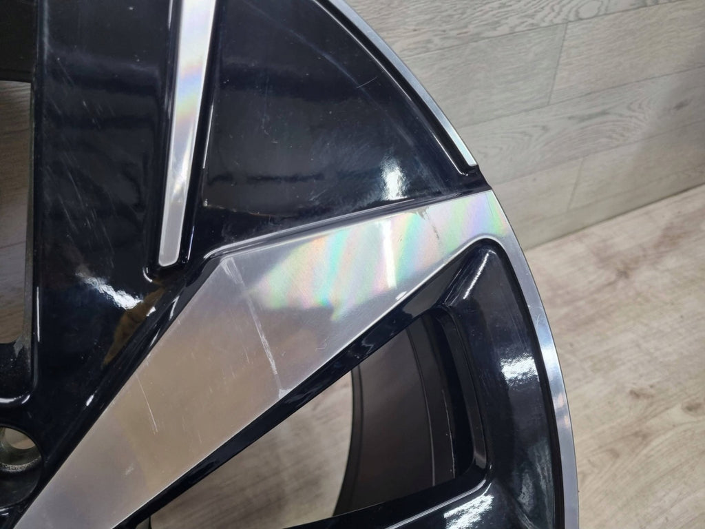 1x Alufelge 20 Zoll 9.0" 5x112 42ET Glanz Schwarz 11A601025J VW Id.4 Rim Wheel FEL5293590807wv