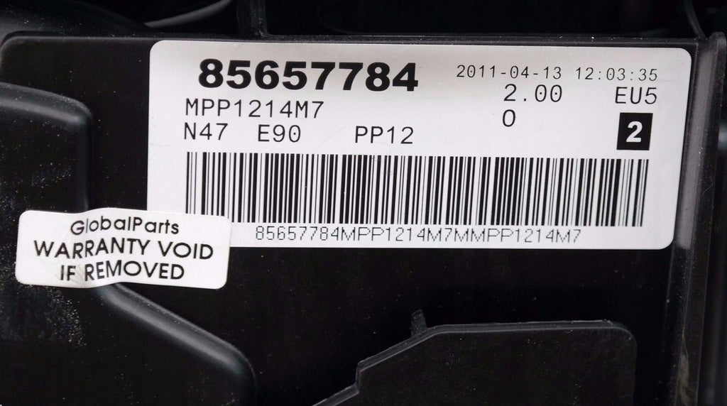 Motor BMW E91 E93 E90 E92 N47D20C 2.0 184PS 129TKm 2011 Diesel Engine Unkomplett