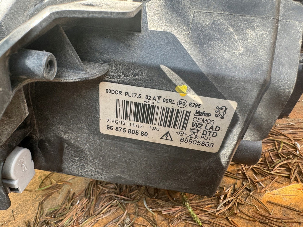 Frontscheinwerfer Peugeot 508 9687580580 Xenon Rechts Scheinwerfer Headlight SCH8924683213lx