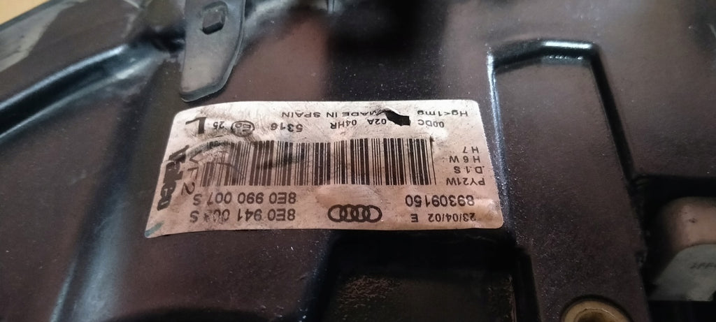 Frontscheinwerfer Audi A4 B6 8E0941003S Xenon Links Scheinwerfer Headlight SCH3763373625ad