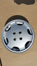 Load image into Gallery viewer, 1x Alufelge 15 Zoll 6.0&quot; 4x108 37ET Glanz Silber 8A0601025B Audi Rim Wheel