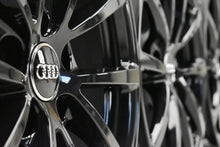 Laden Sie das Bild in den Galerie-Viewer, 4x Alufelge 17 Zoll 7.5" 5x112 36ET Glanz Schwarz 4K0601025 Audi A6 Rim Wheel FEL8308501439hz