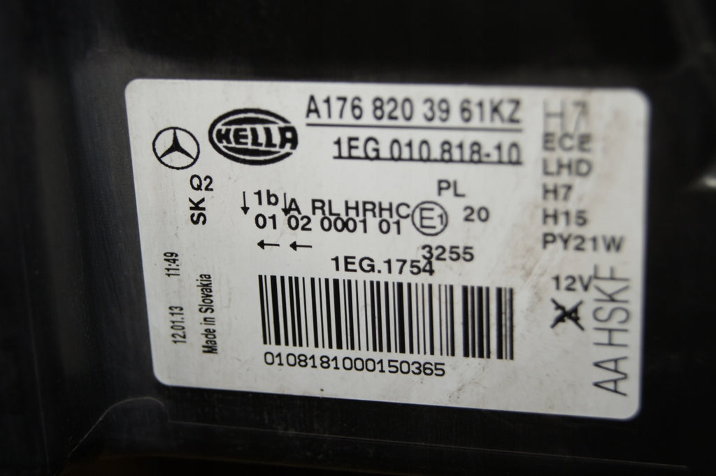 Frontscheinwerfer Mercedes-Benz A1768203961KZ Rechts Scheinwerfer Headlight SCH6429076531as