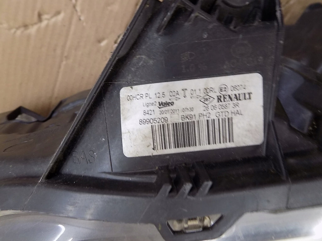 Frontscheinwerfer Renault Laguna III 260605873R Links Scheinwerfer Headlight SCH1926518490gl