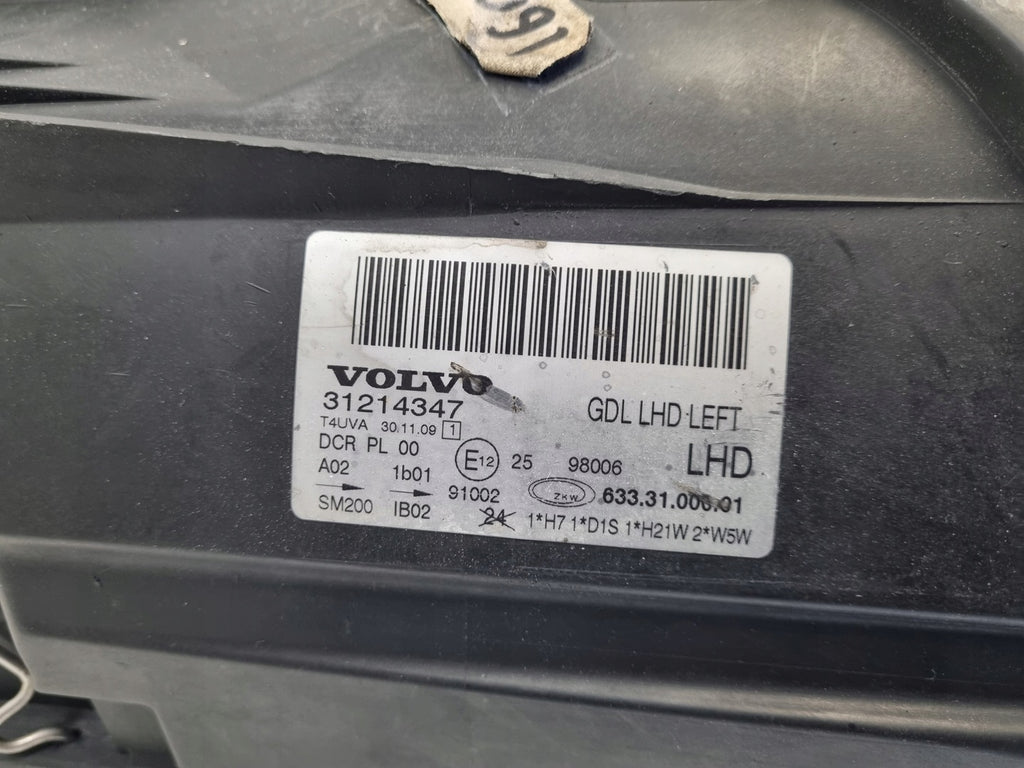 Frontscheinwerfer Volvo S80 II V70 III Xc70 31214347 6333100001 Xenon Links SCH7550281417ls