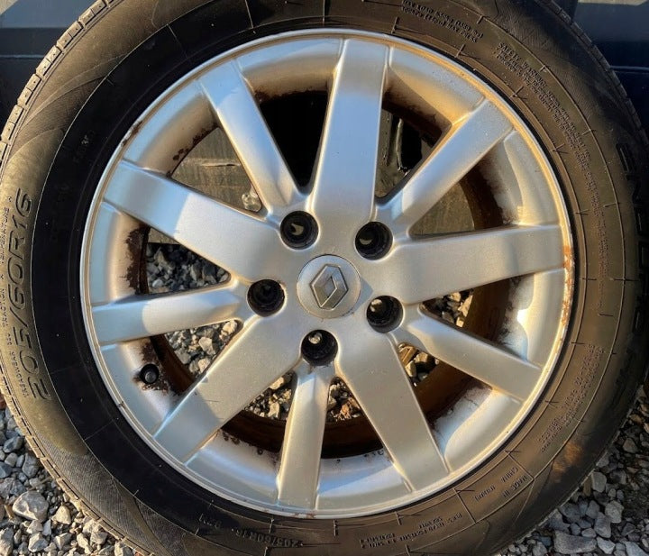 4x Alufelge 16 Zoll 6.5" 5x114.3 47ET 403000068R Renault Megane III Scenic FEL4462567209nb