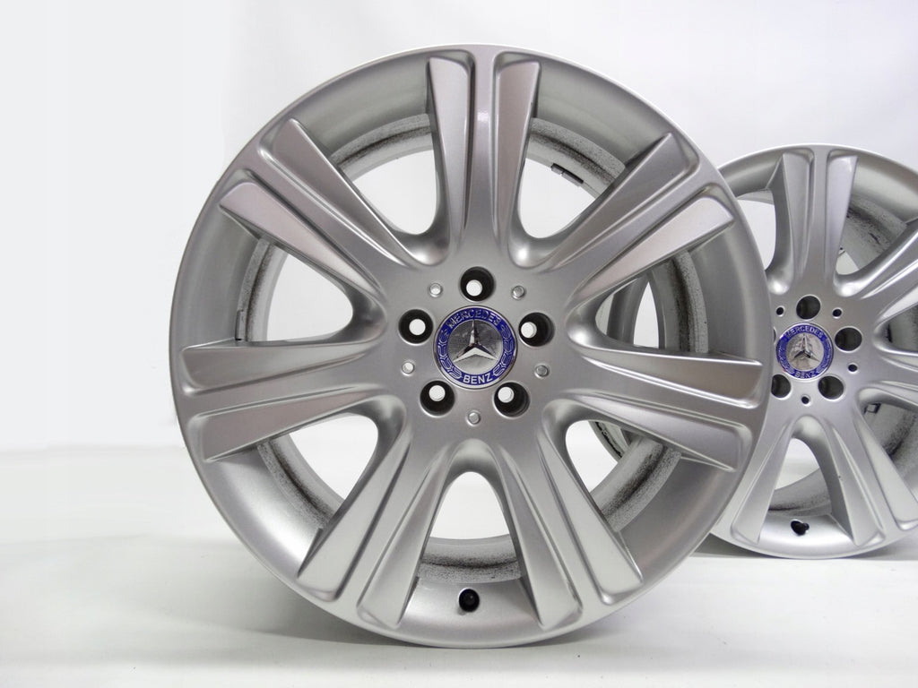 4x Alufelge 19 Zoll 8.5" 5x112 36ET Glanz Silber A2224012102 Mercedes-Benz W222 FEL5837884482dx