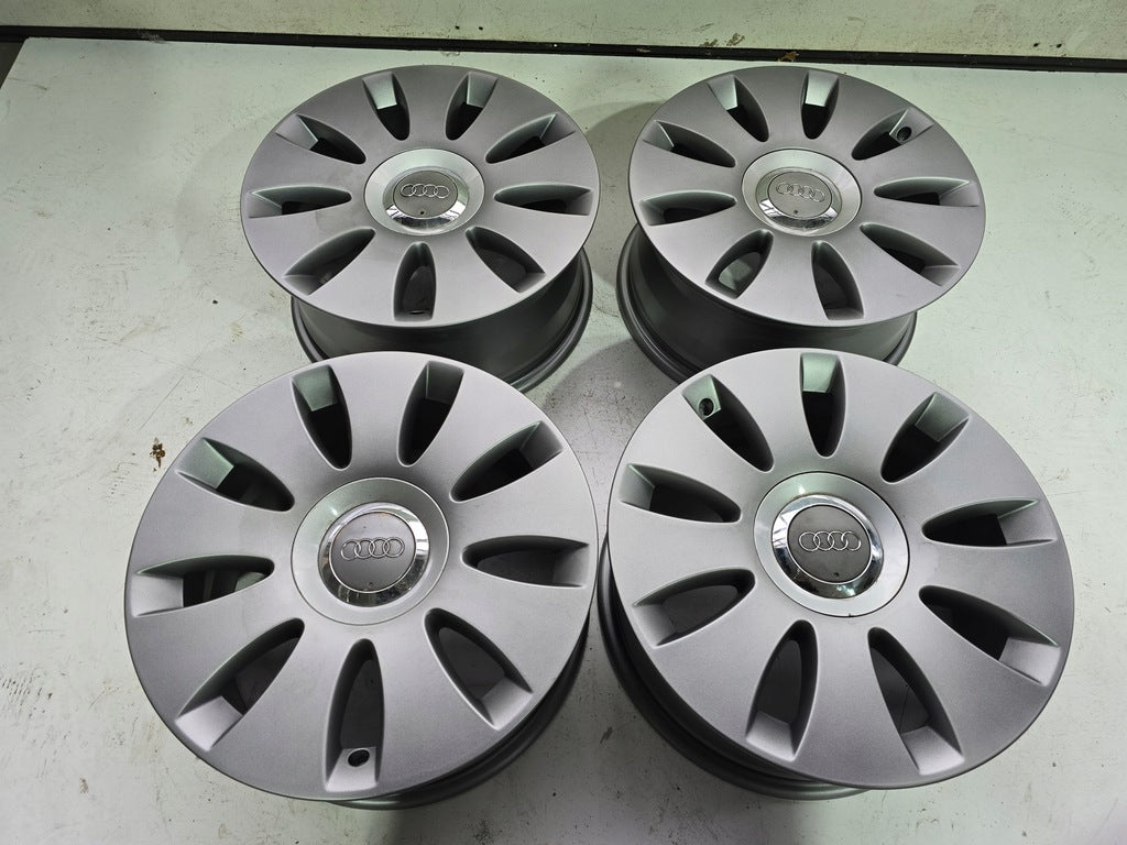 4x Alufelge 16 Zoll 7.0" 5x112 35ET Audi C6 A4 B6 B7 Rim Wheel FEL6960234588nu