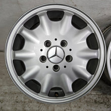 Laden Sie das Bild in den Galerie-Viewer, 4x Alufelge 15 Zoll 6.5" 5x112 37ET A2104010502 Mercedes-Benz W210 W169 FEL4199440650cf