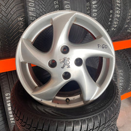 1x Alufelge 15 Zoll 6.0