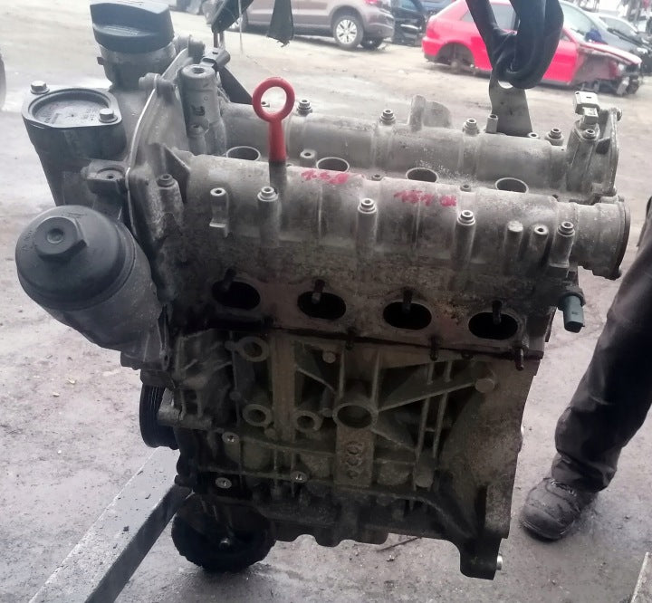 Motor Skoda Fabia II Roomster BTS 1.6 105PS 77kW 151TKm 2008 Benzin Unkomplett MOT5911444704sr