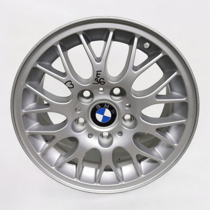 1x Alufelge 15 Zoll 6.5" 5x120 1095336 BMW E36 E38 E34 Rim Wheel