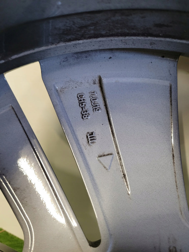 1x Alufelge 19 Zoll 7.0" 5x108 9809685477 Peugeot Ii Rim Wheel