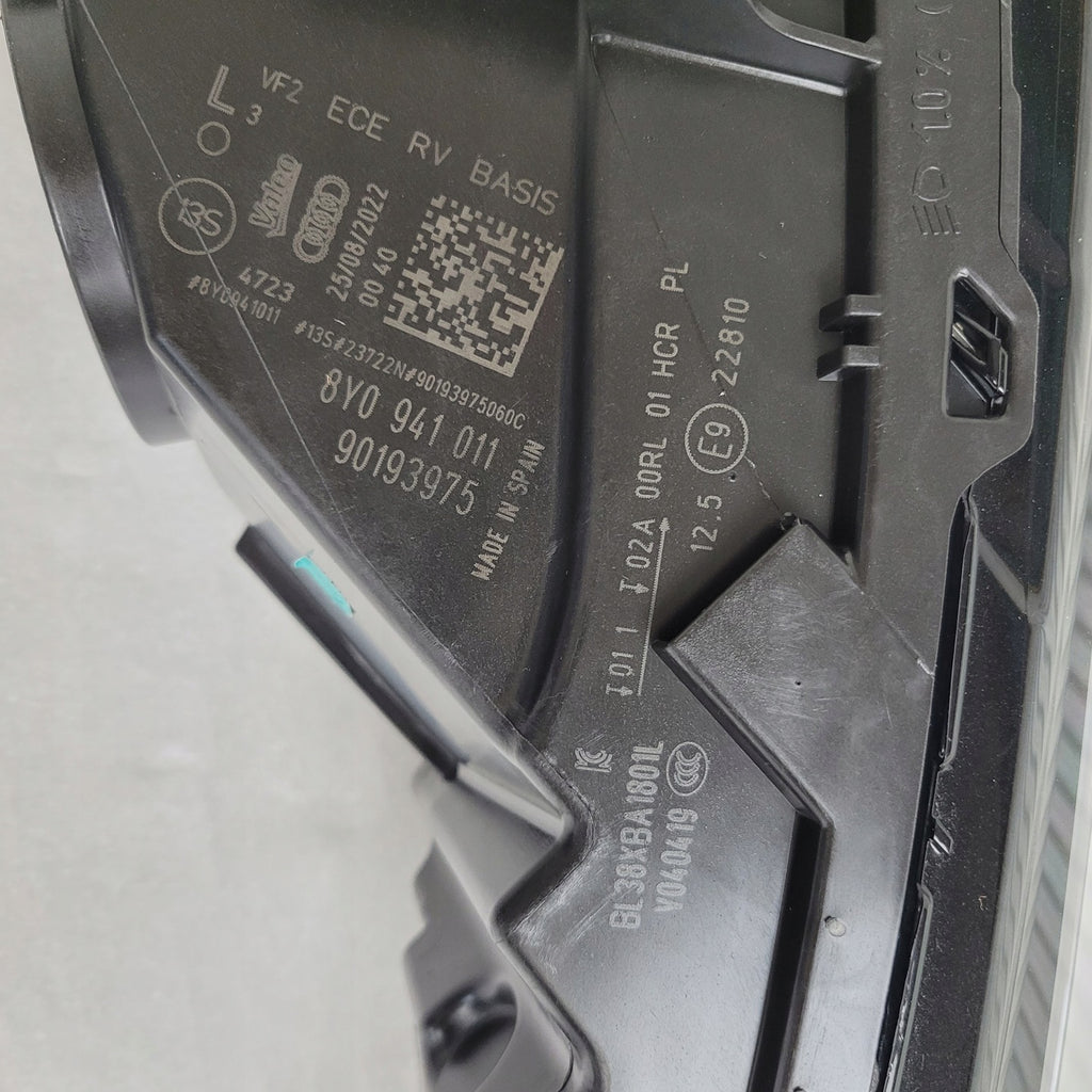 Frontscheinwerfer Audi A3 8Y0941011 Full LED Links Scheinwerfer Headlight