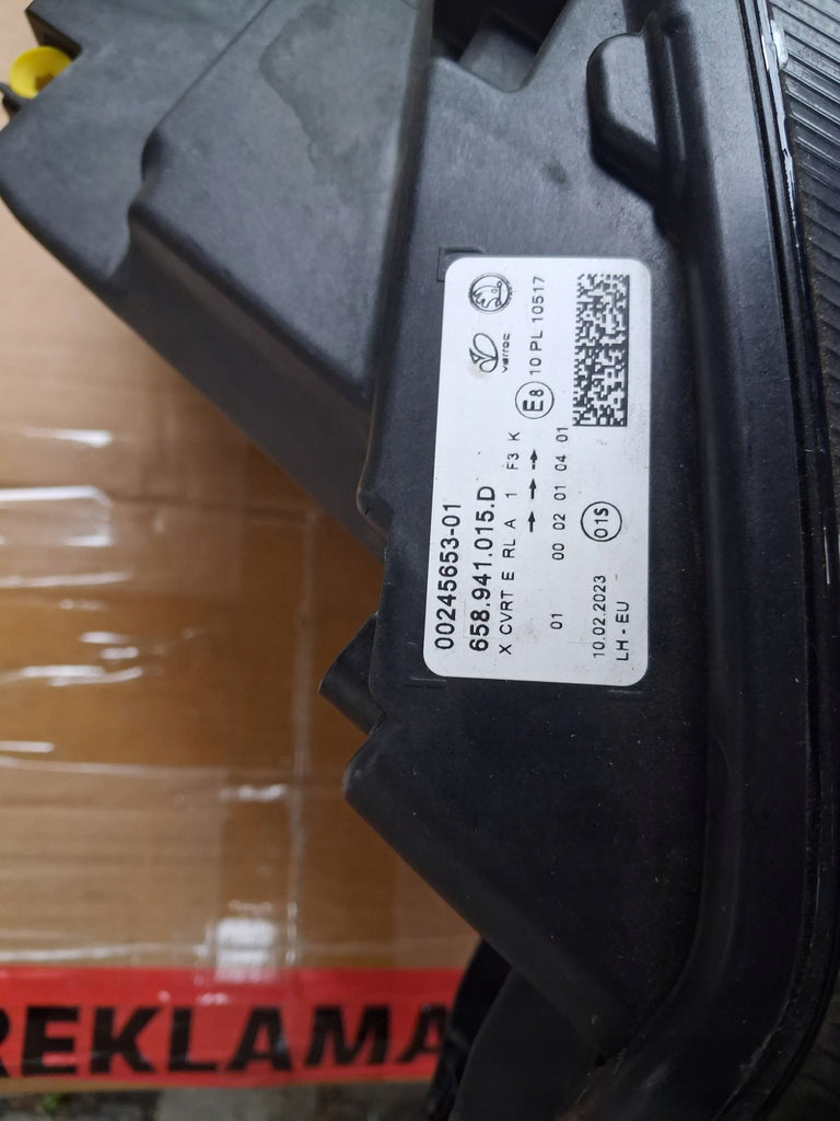 Frontscheinwerfer Skoda Kamiq 658941015 Full LED Links Scheinwerfer Headlight SCH6147917164bk