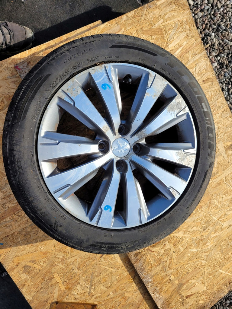 1x Alufelge 17 Zoll 7.5" 4x108 29ET 9802462377 Peugeot Rim Wheel FEL4728874130yr