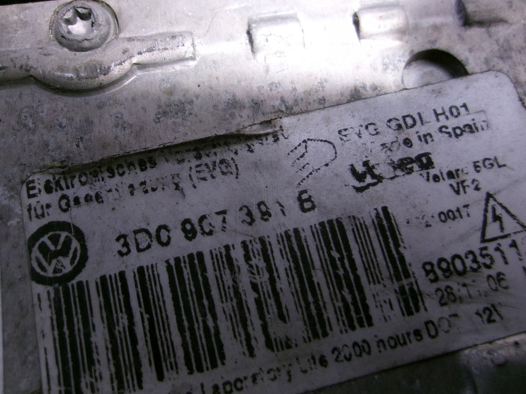 Frontscheinwerfer VW Passat 3C0941753G 89312655 Links Scheinwerfer Headlight SCH6183165997ui